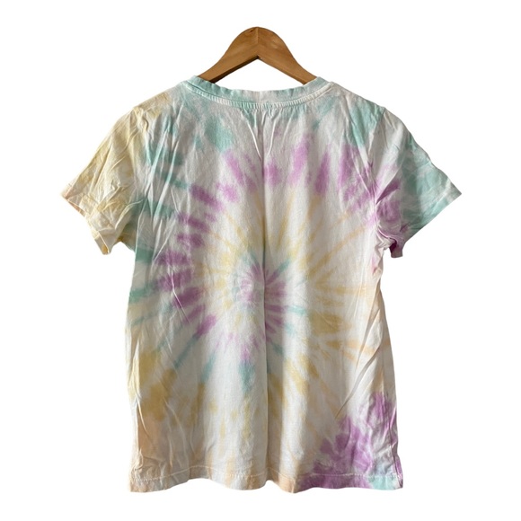 525 America Short Sleeve T-shirt Tee Top Tie -Dye 100% Cotton M - Picture 2 of 4